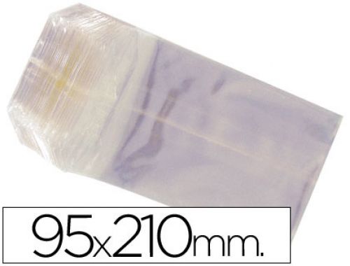 Saco celofane 95x210mm pack 100 , Branca , 28101 , 0